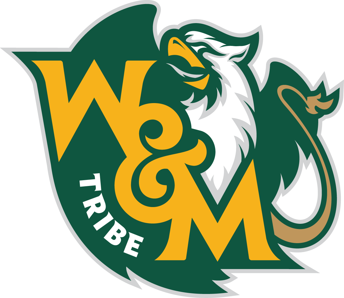 William and Mary Tribe 2018-Pres Primary Logo diy iron on heat transfer...
